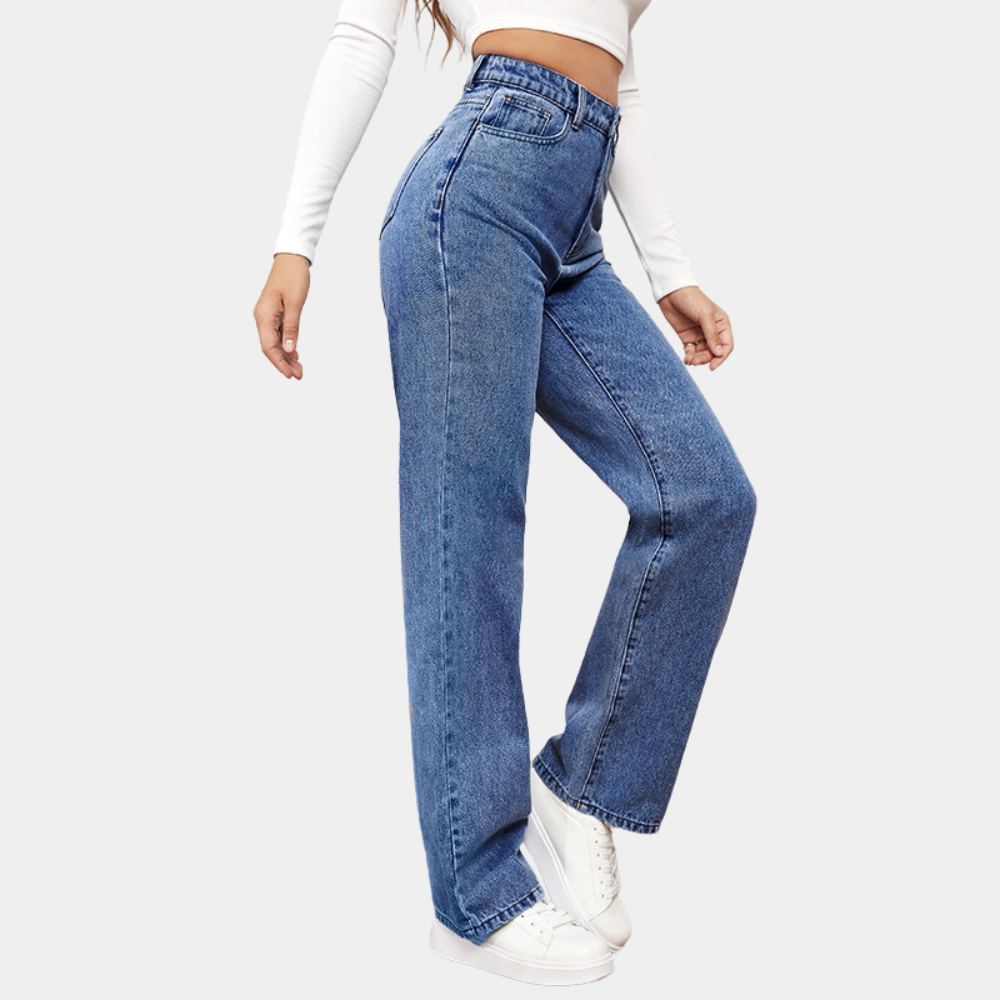 Stilvolle weite Damenjeans