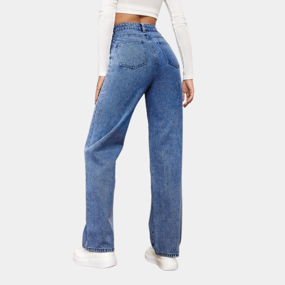 Stilvolle weite Damenjeans