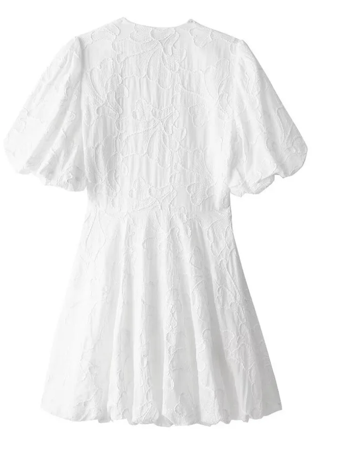 Elegantes Sommerkleid für Damen | Taillierter Schnitt mit Ballonrock & romantischer Ausstrahlung